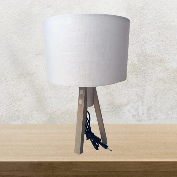 stolna svjetiljka armagan bijela drvo